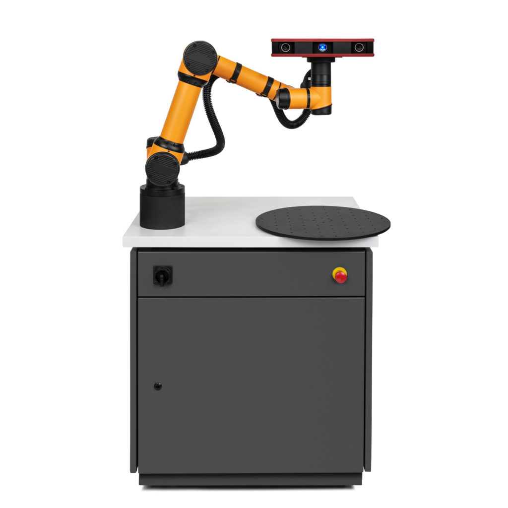 skenovací robot gom