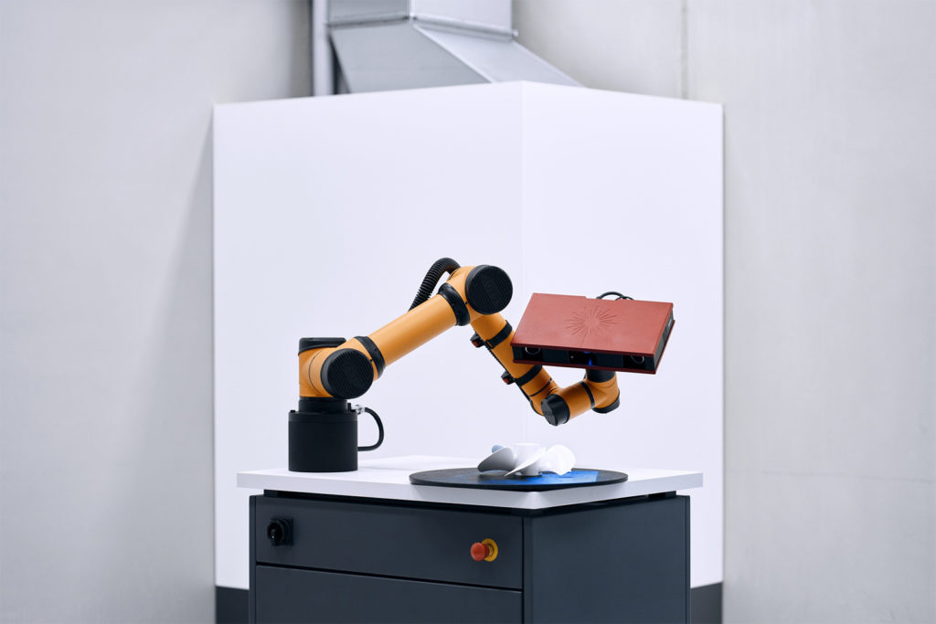 gom scan cobot atos core