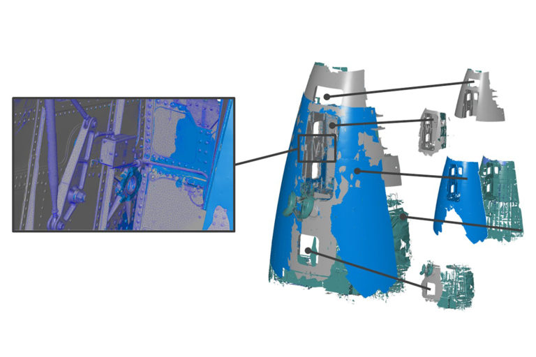 3d opticke mereni boeing