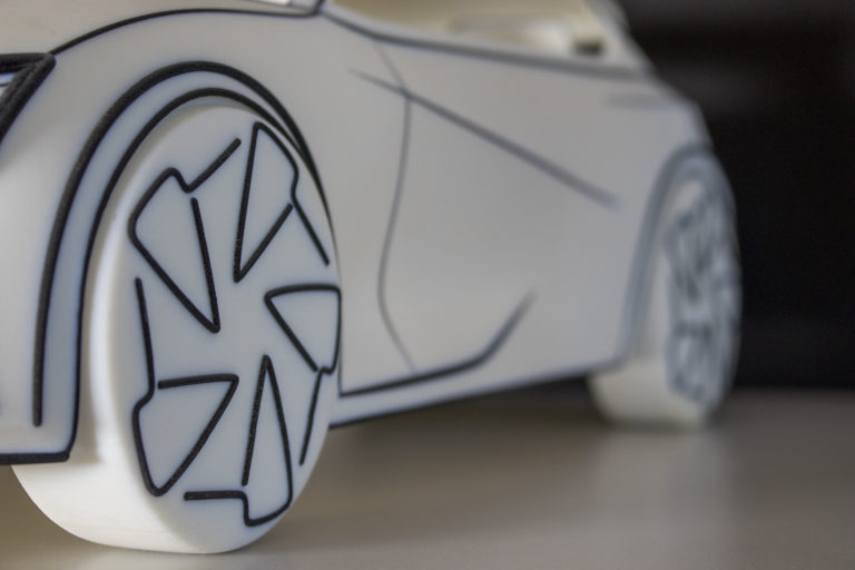 3D tisk auta prototyp diplomova prace