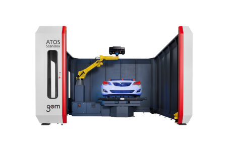 Automatizované měření GOM ATOS ScanBox 6