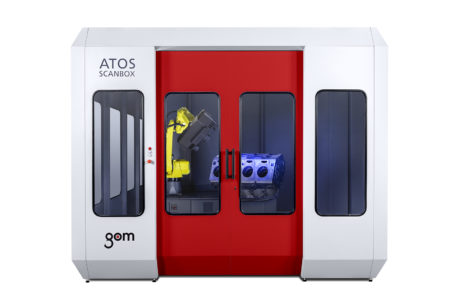 Automatizované měření GOM ATOS ScanBox 5