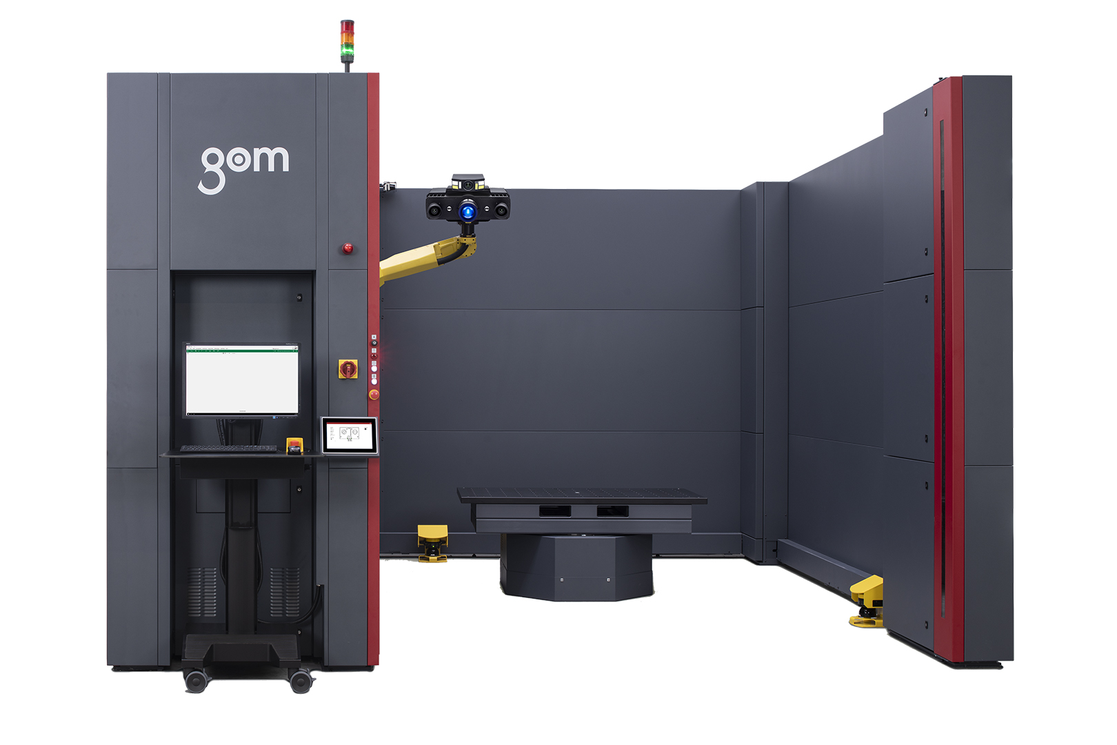 Automatizované měření GOM ATOS ScanBox 6