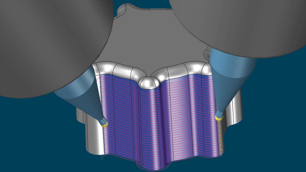 5osé frézování cad cam