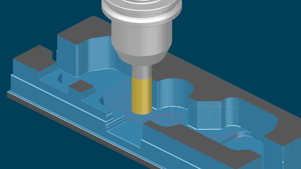CAM Tebis HPC frézování