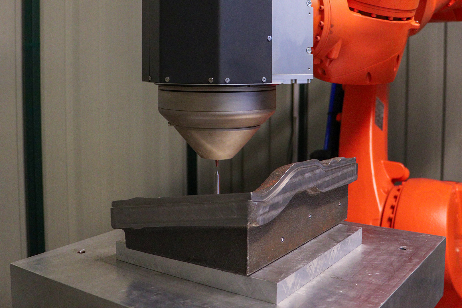MCAE – Meltio Engine robot KUKA (73) laser cladding
